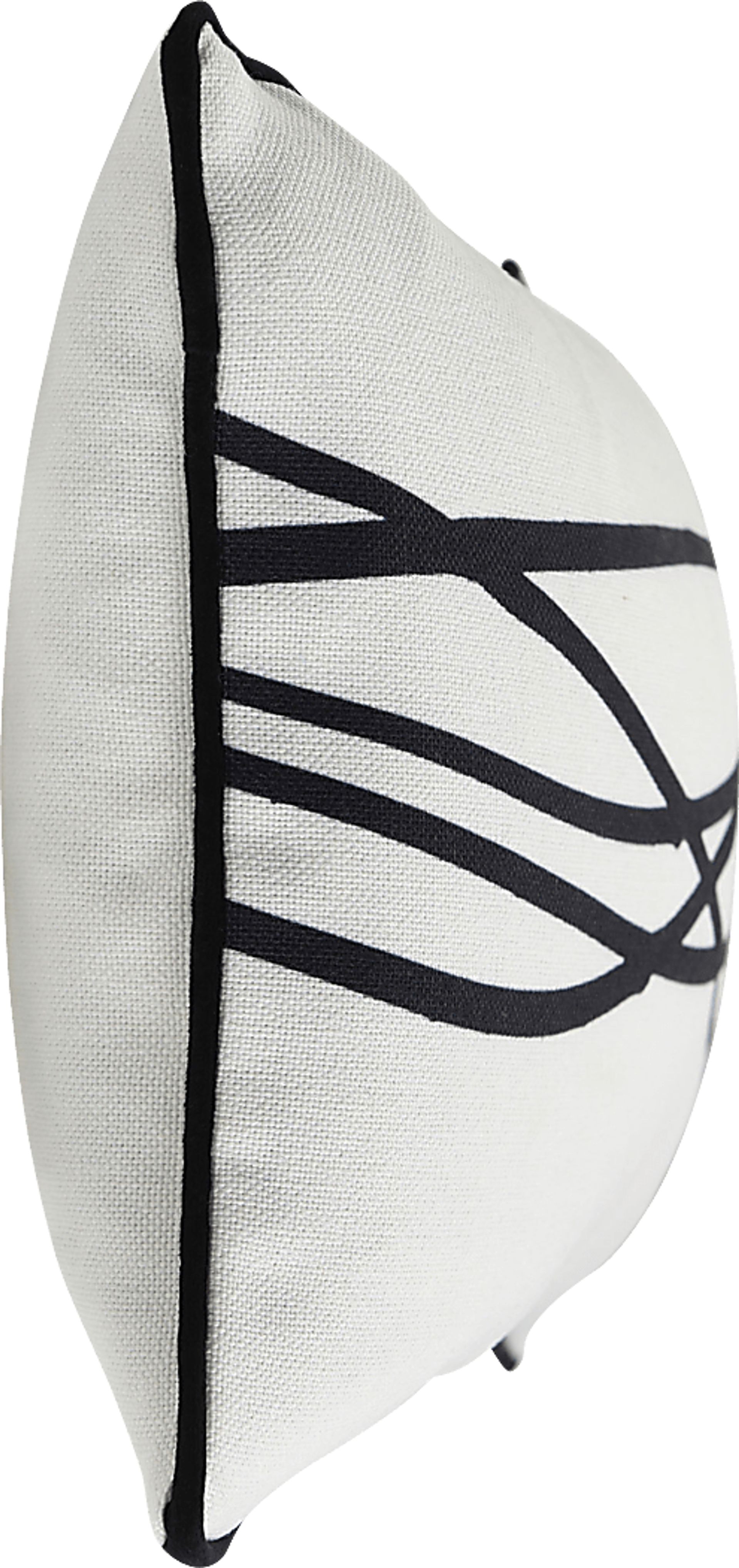 Dalin Black Lumbar Pillow - Image 2