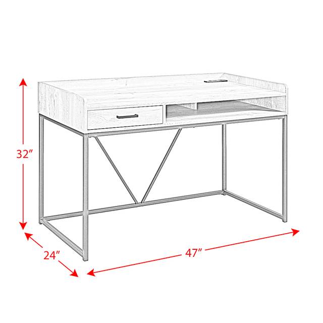 Dalisa Oak Desk - Thumbnail - Image 11