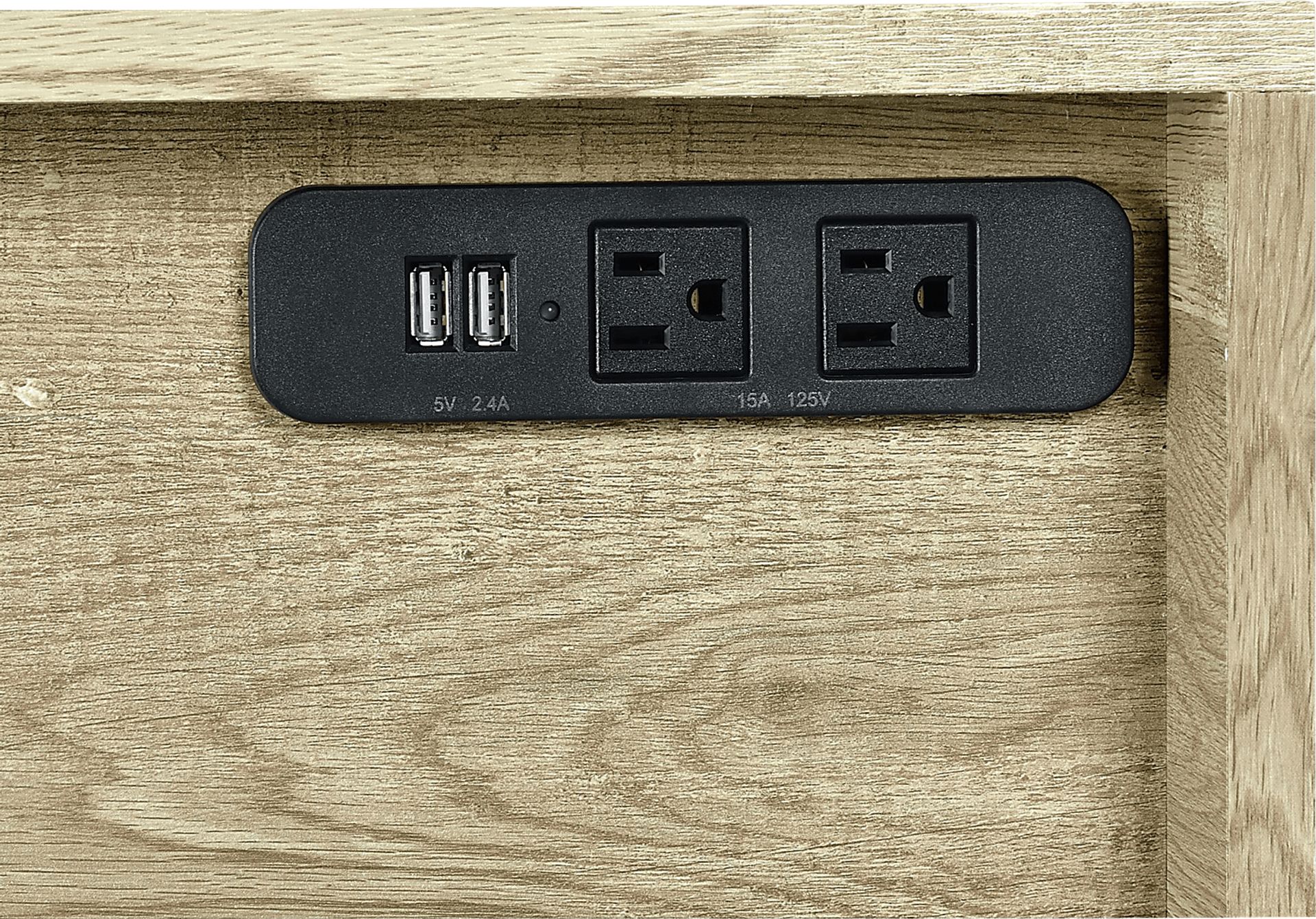 Dalisa Oak Desk - Image 7