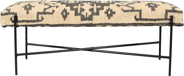 Dalkai Black Bench - Thumbnail - Image 2