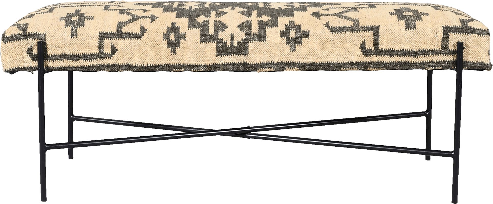 Dalkai Black Bench - Image 2
