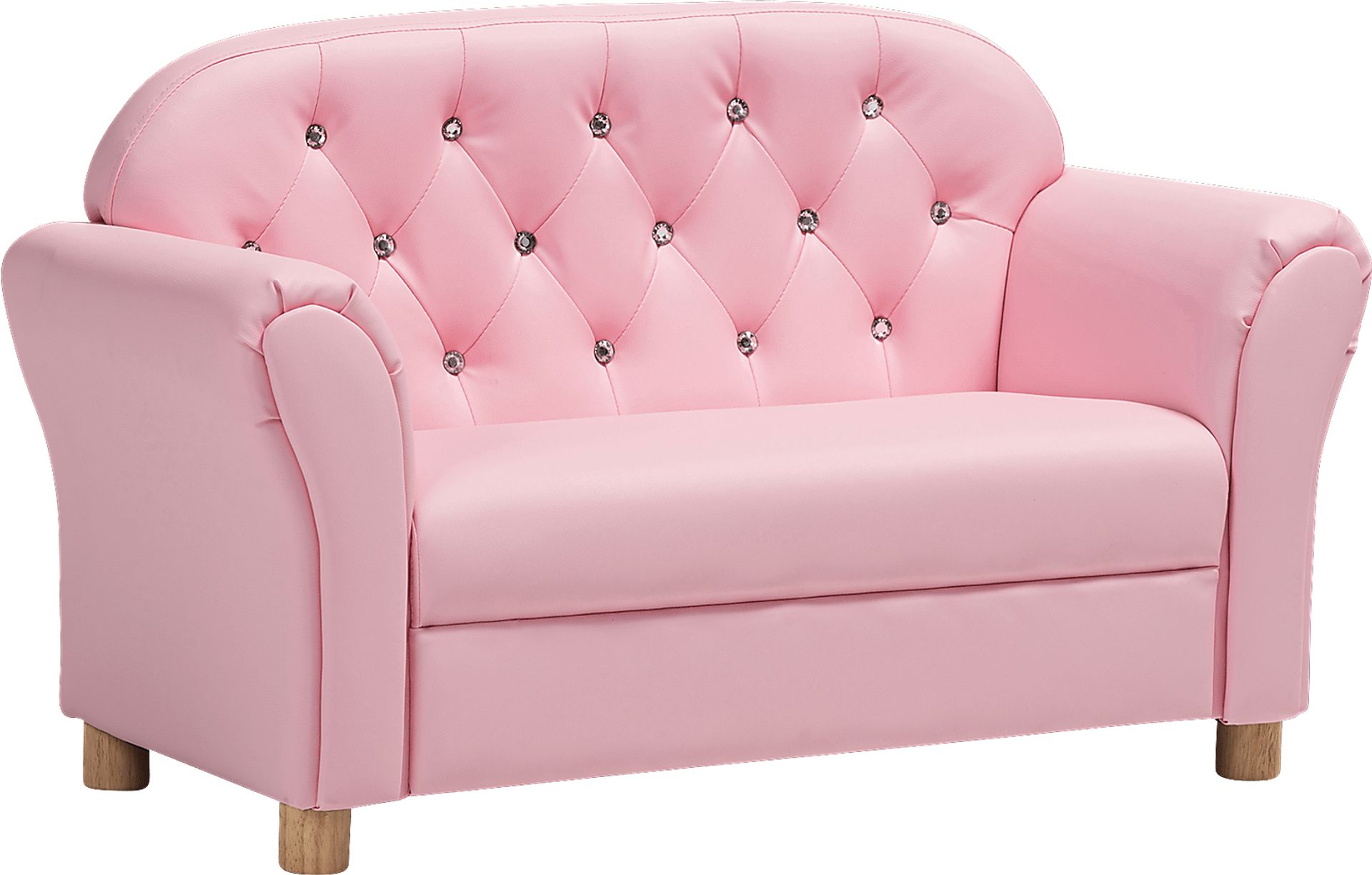 Dalkey Pink Loveseat - Image 1