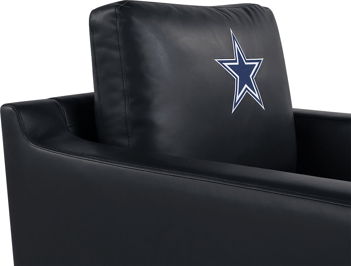 Dallas Cowboys Black Accent Chair - Thumbnail 3