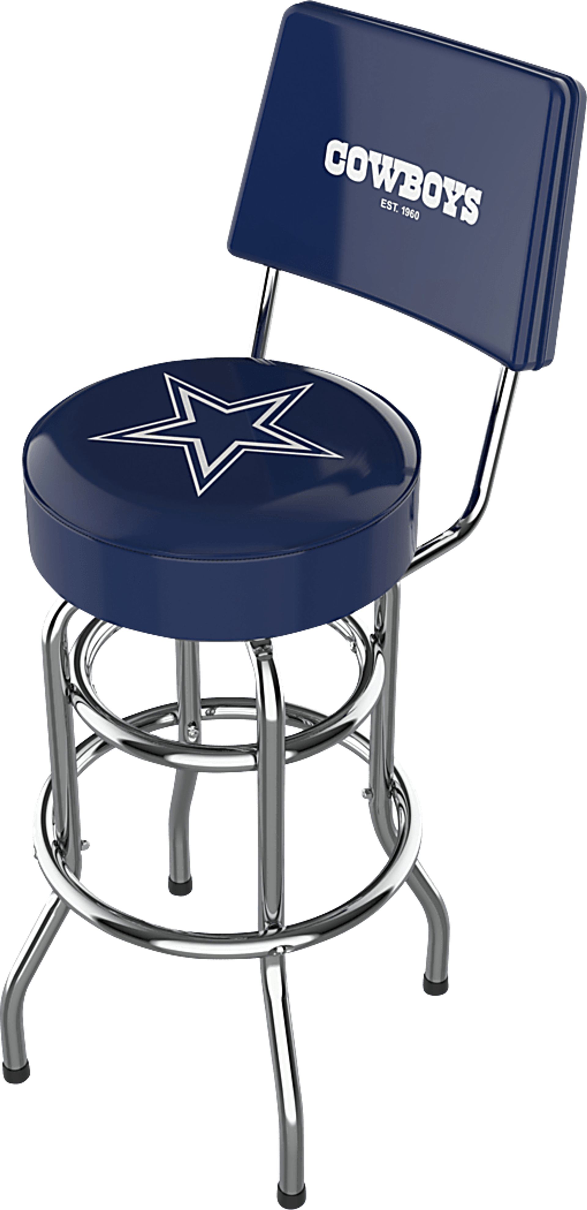 Dallas Cowboys Blue Barstool - Image 1