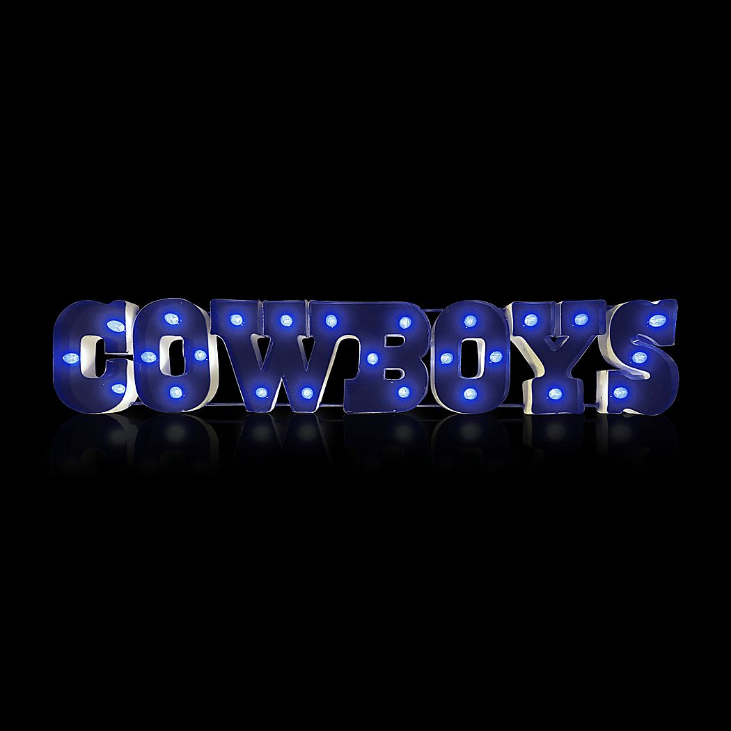 Dallas Cowboys Blue Metal Wall Decor
