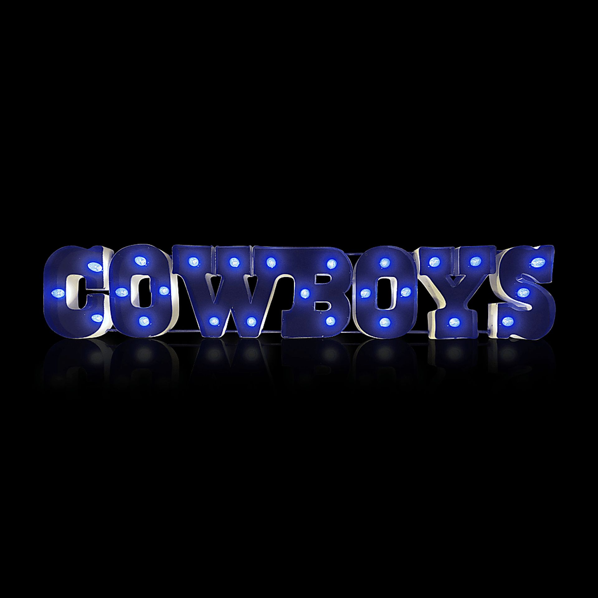 Dallas Cowboys Blue Metal Wall Decor - Image 2