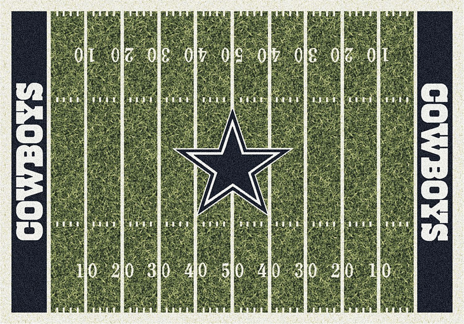 Dallas Cowboys Green 4' x 6' Rug