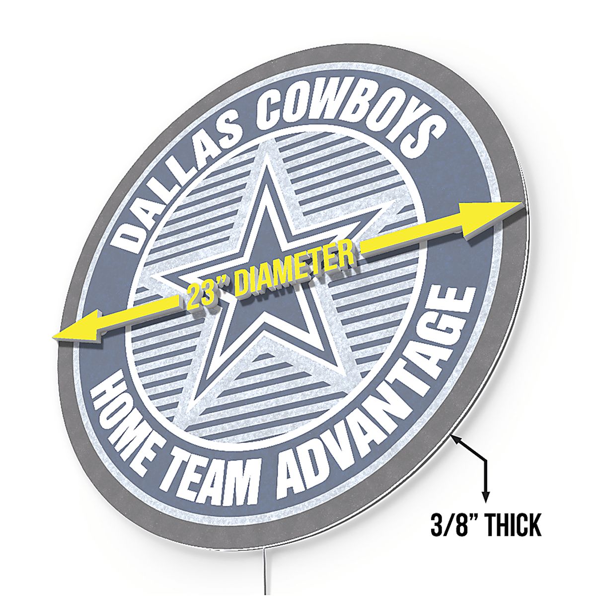 Nfl Home Team Advantage Led Sign Artwork | Rooms to Go