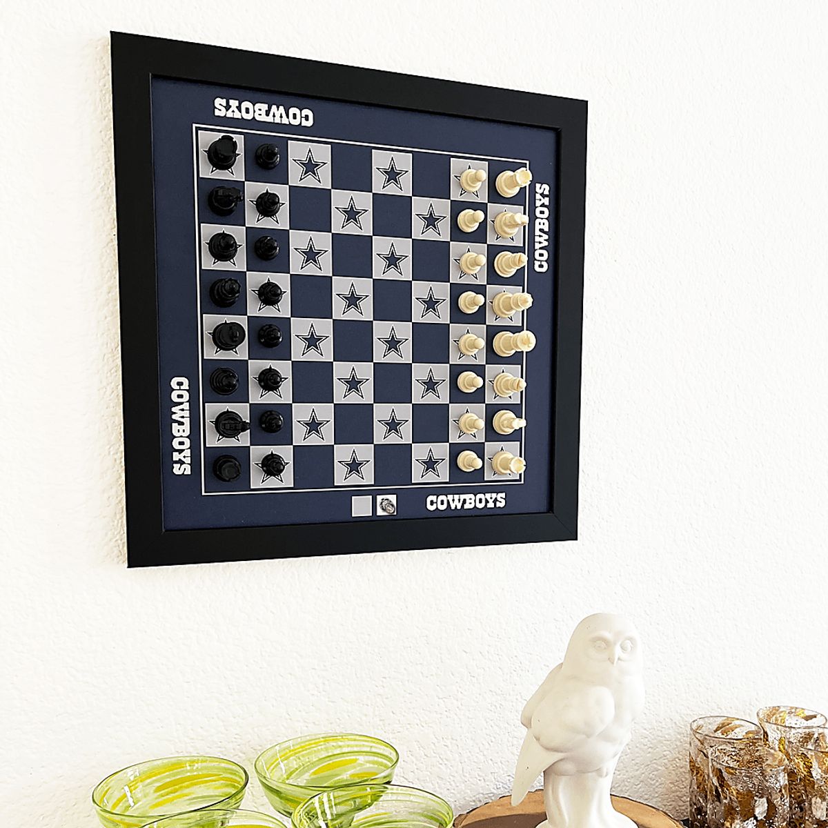 Nfl Magnetic Chess Set Blue,Silver,White Blue,Gray,White Artwork ...