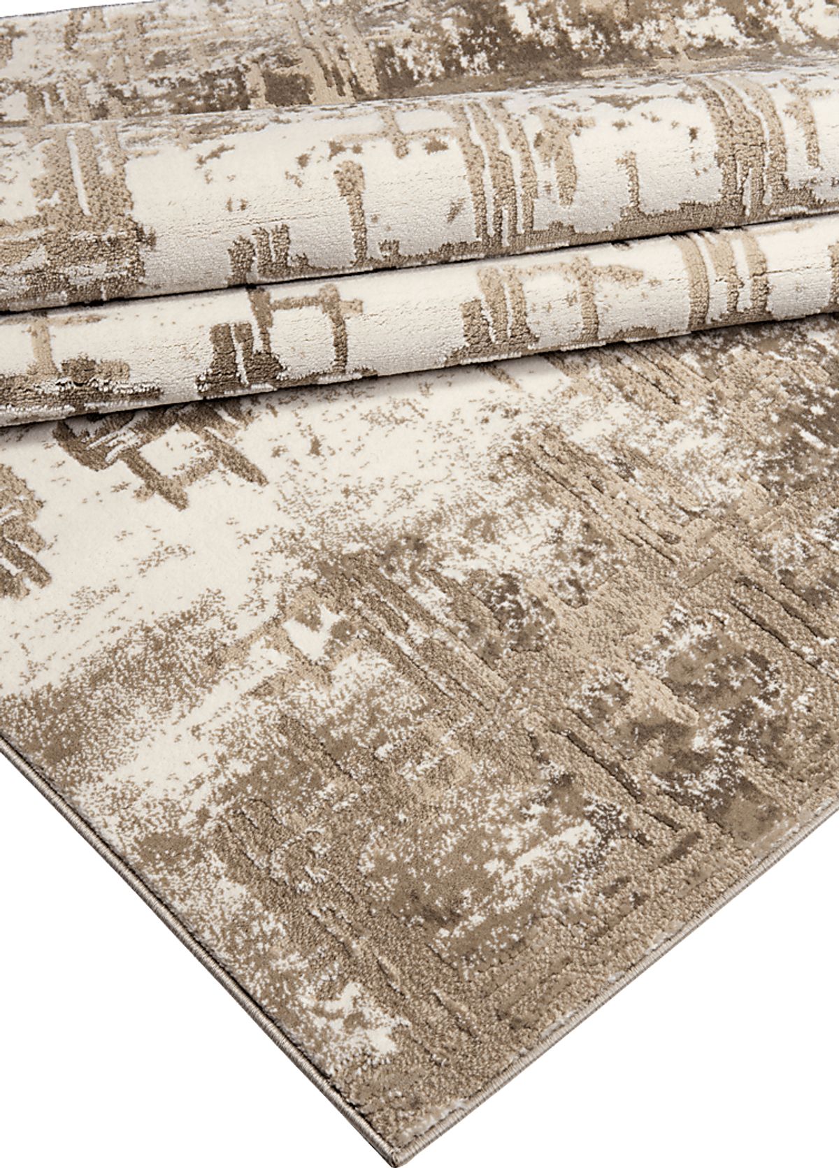 Dallis Beige,Brown Rug | Rooms to Go