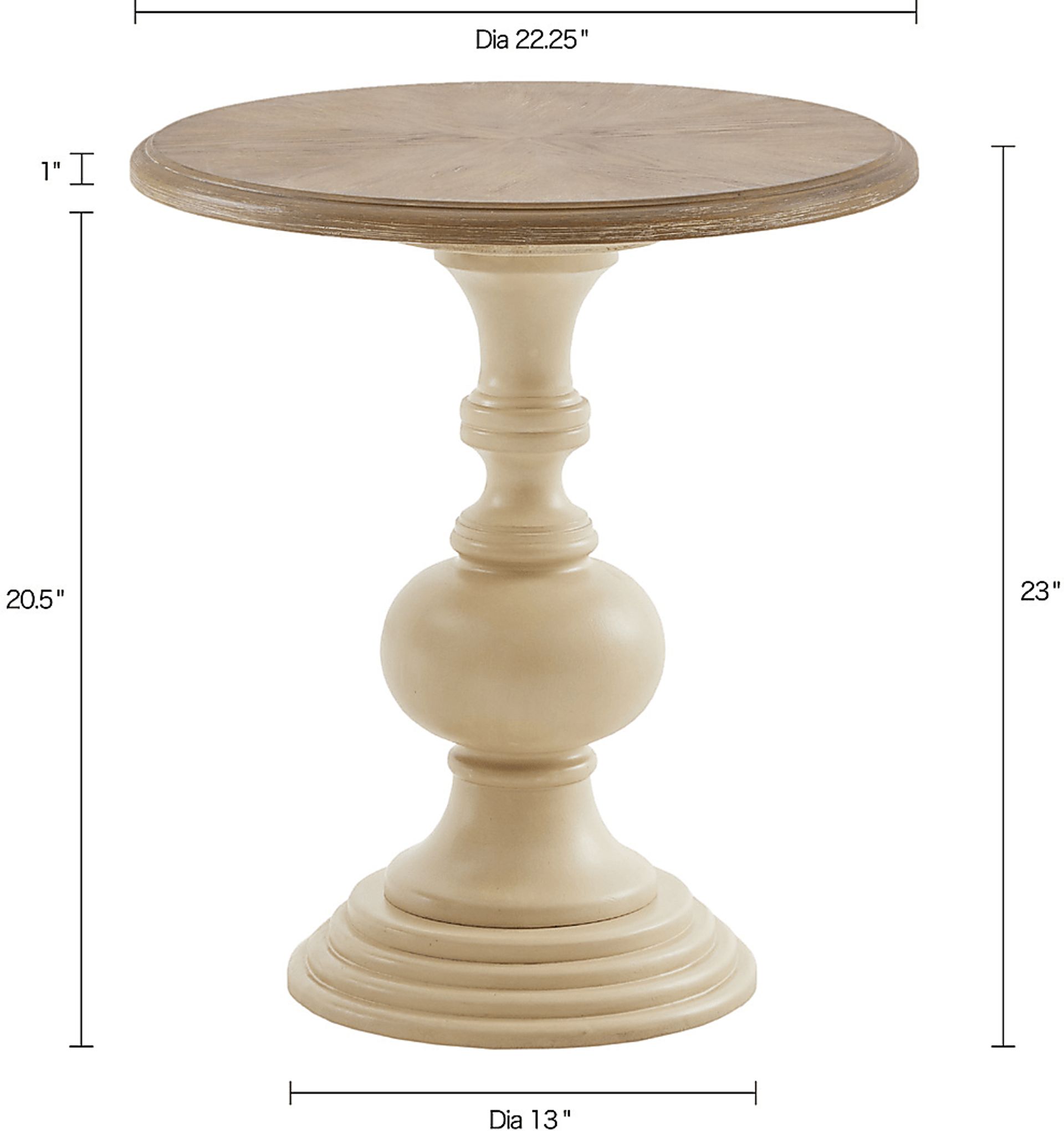 Dallum Natural Accent Table - Image 6