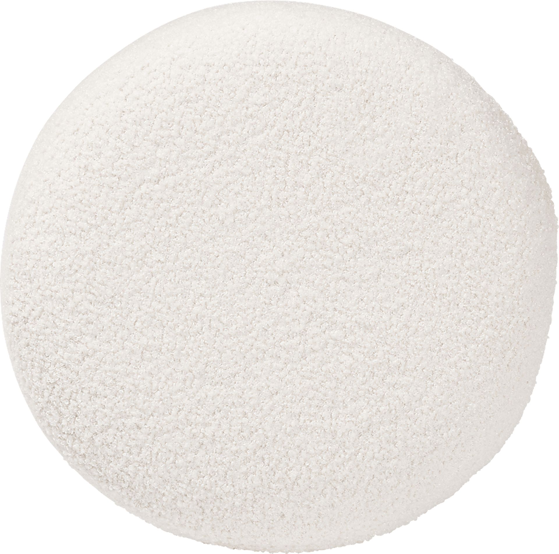 Dallyon Ivory Ottoman - Image 3