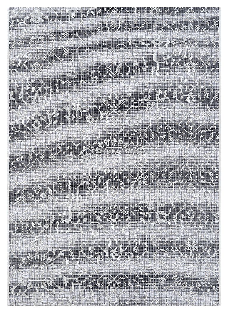 Dalmally Gray 7'6 x 10'9 Indoor/Outdoor Rug