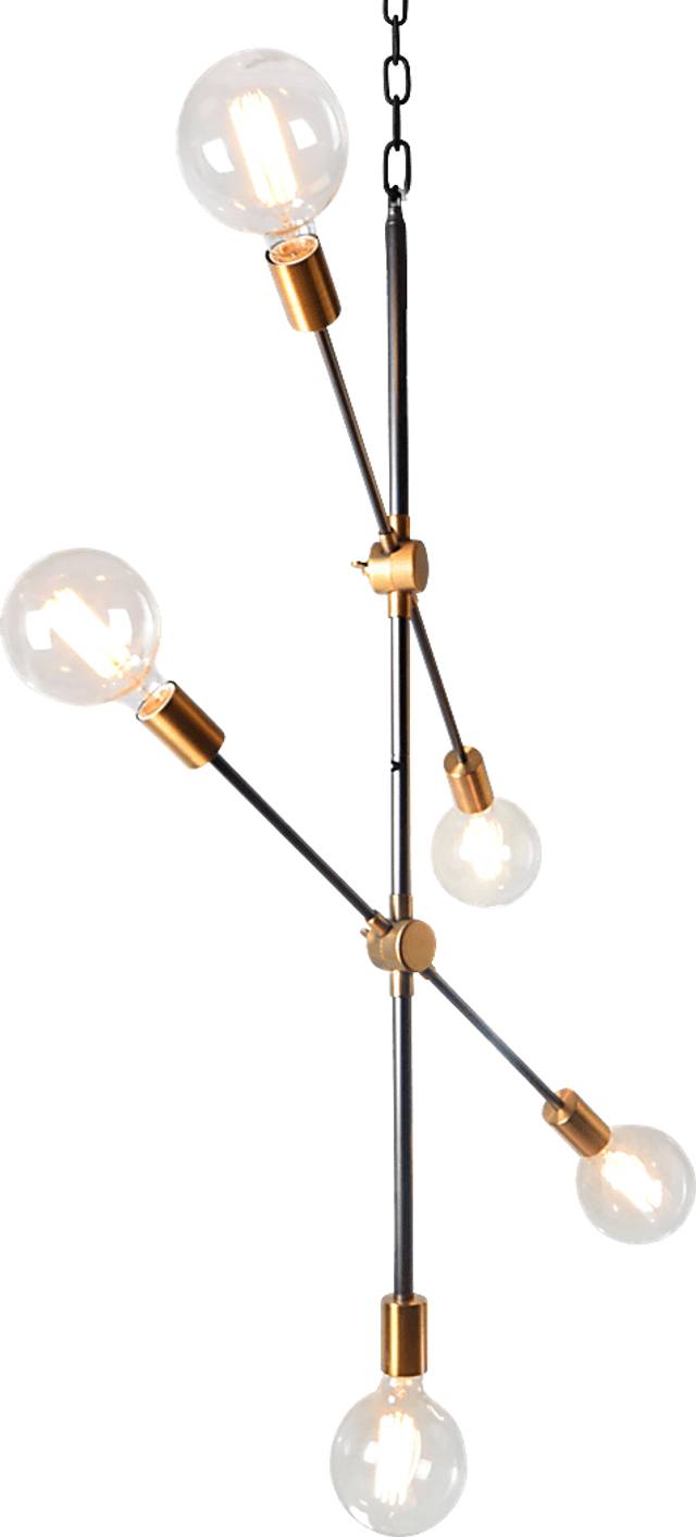 Dalmoor Black Chandelier - Thumbnail - Image 1