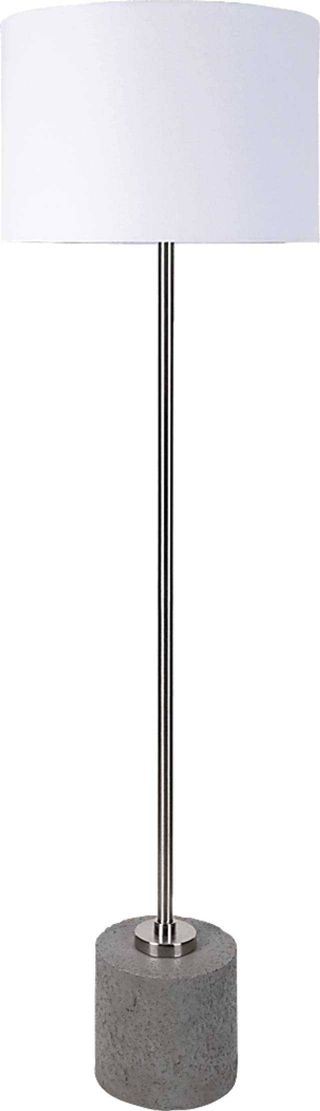 Dalroy Bay Gray Floor Lamp - Thumbnail - Image 1