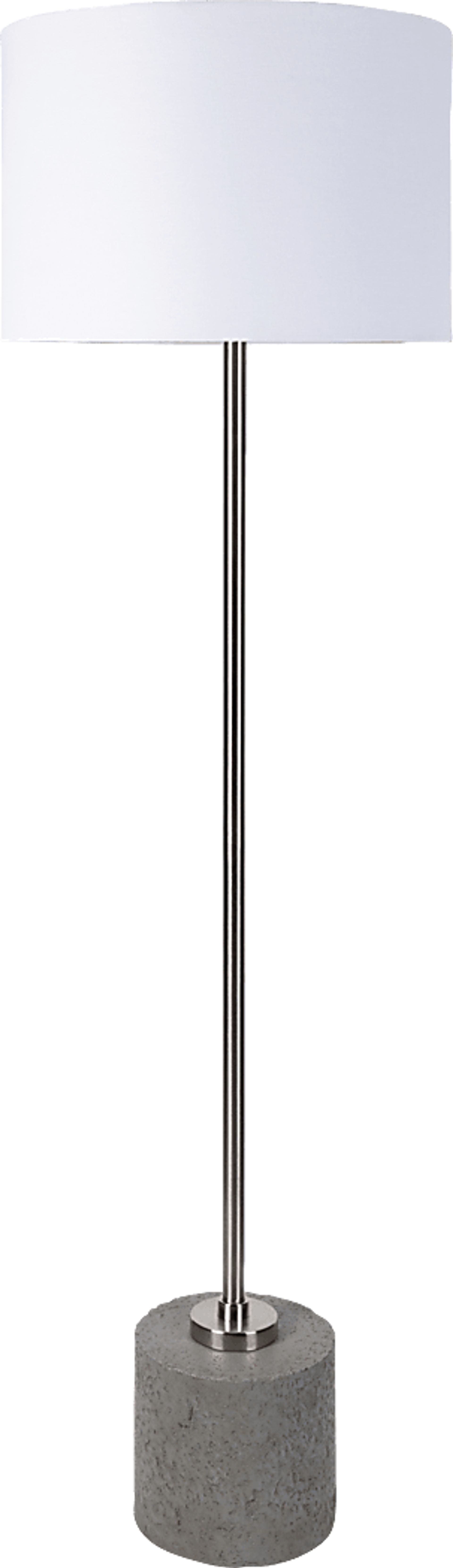 Dalroy Bay Gray Floor Lamp - Image 1