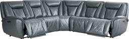 5 pc triple power reclining sectional