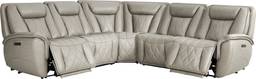 5 pc triple power reclining sectional