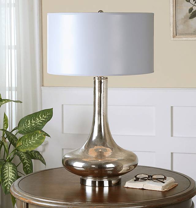 Dalton Place Silver Lamp - Thumbnail - Image 2