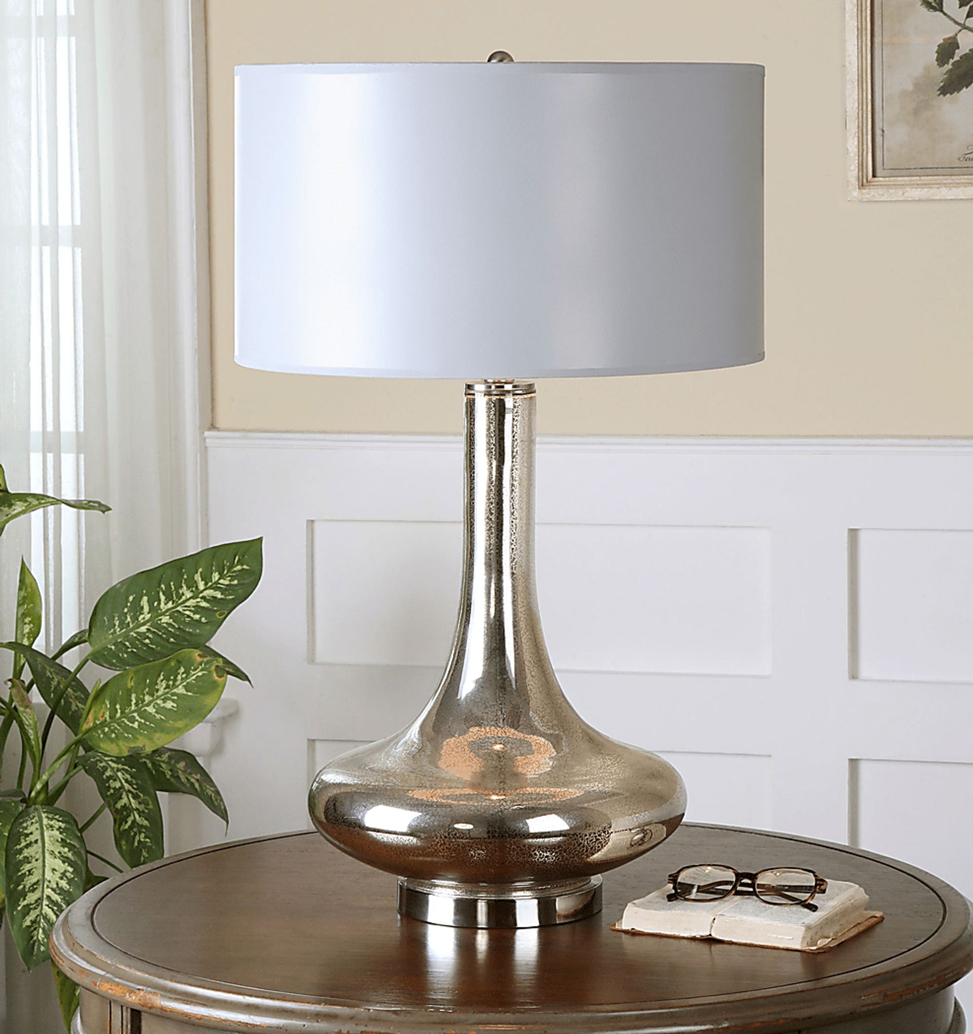 Dalton Place Silver Lamp - Image 2