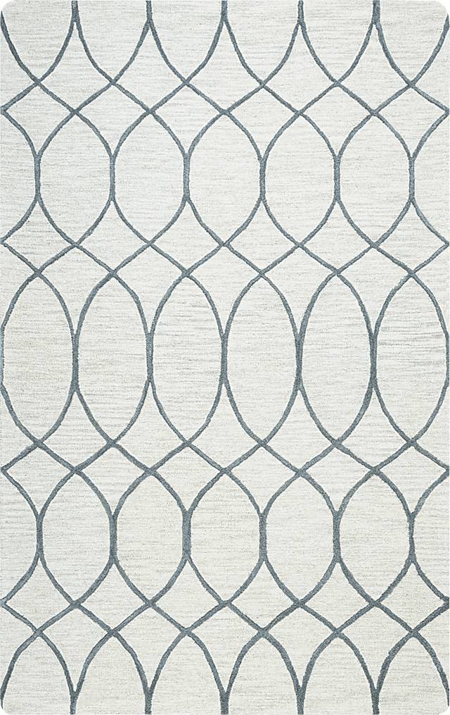 Dalvin Gray 5' x 8' Rug - Thumbnail - Image 1