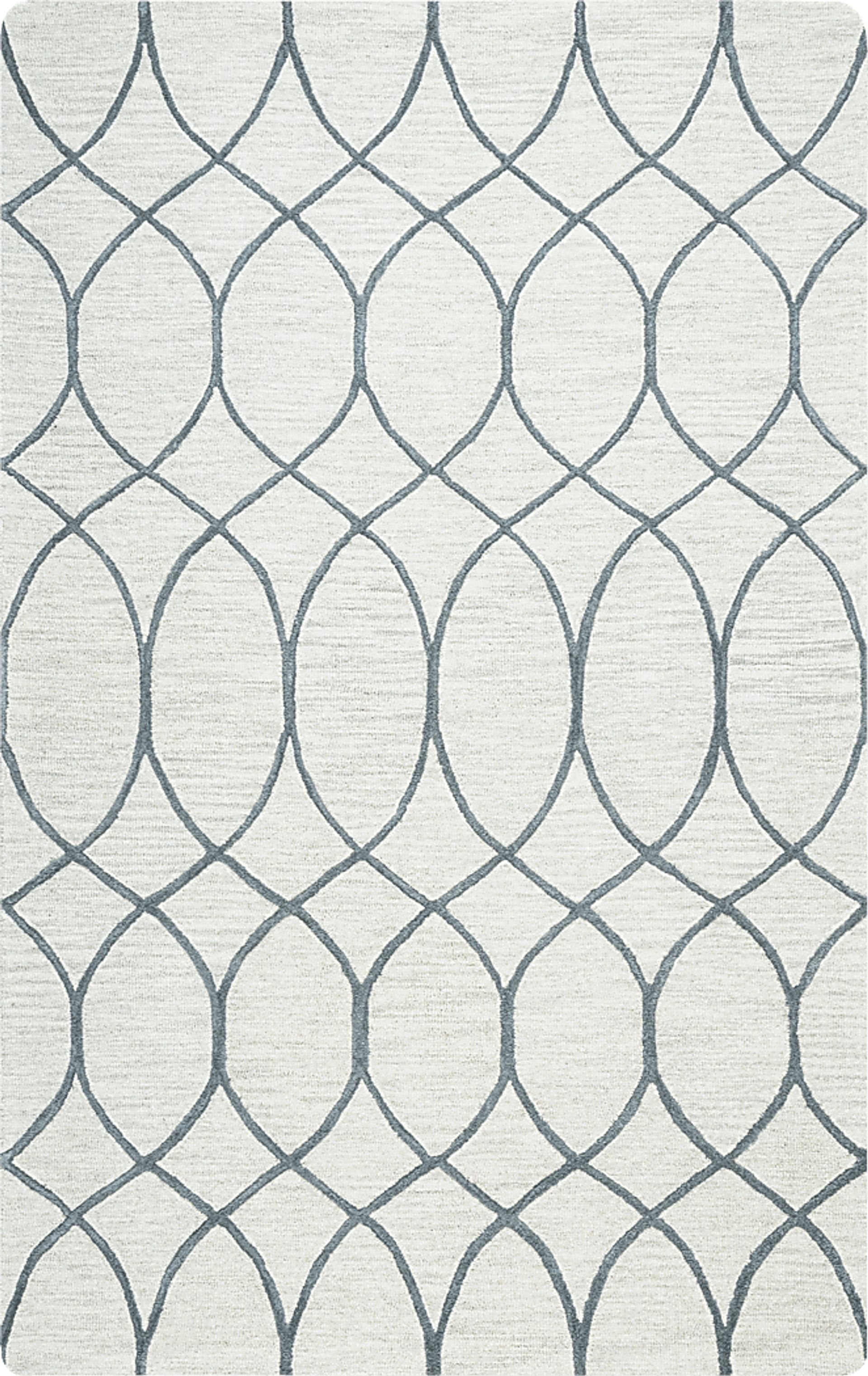 Dalvin Gray 5' x 8' Rug - Image 1