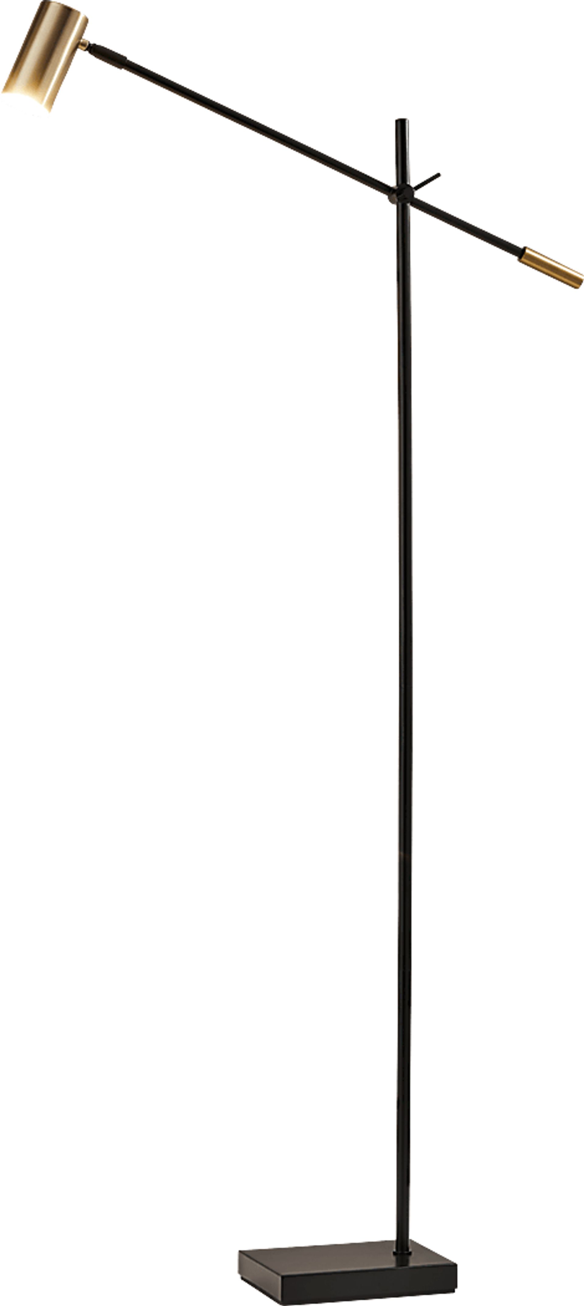 Castelar Brass Floor Lamp - Image 1