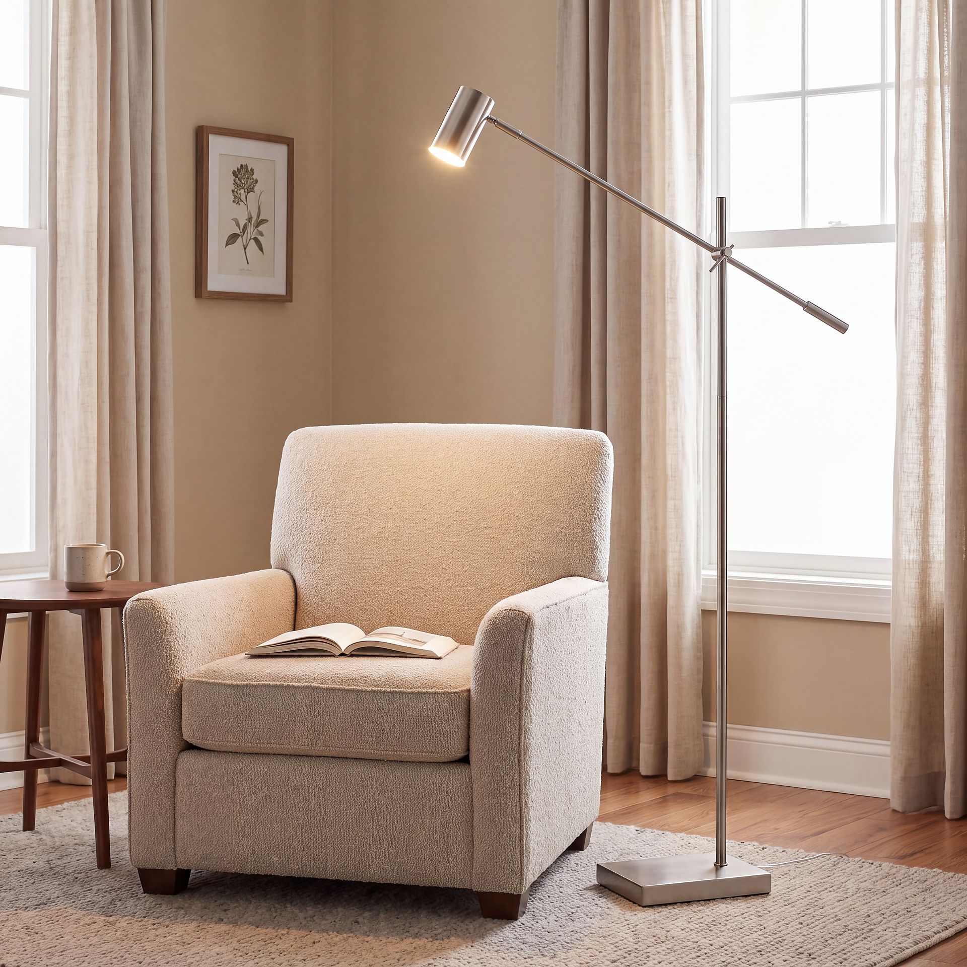 Dalworth Gray Floor Lamp - Image 3