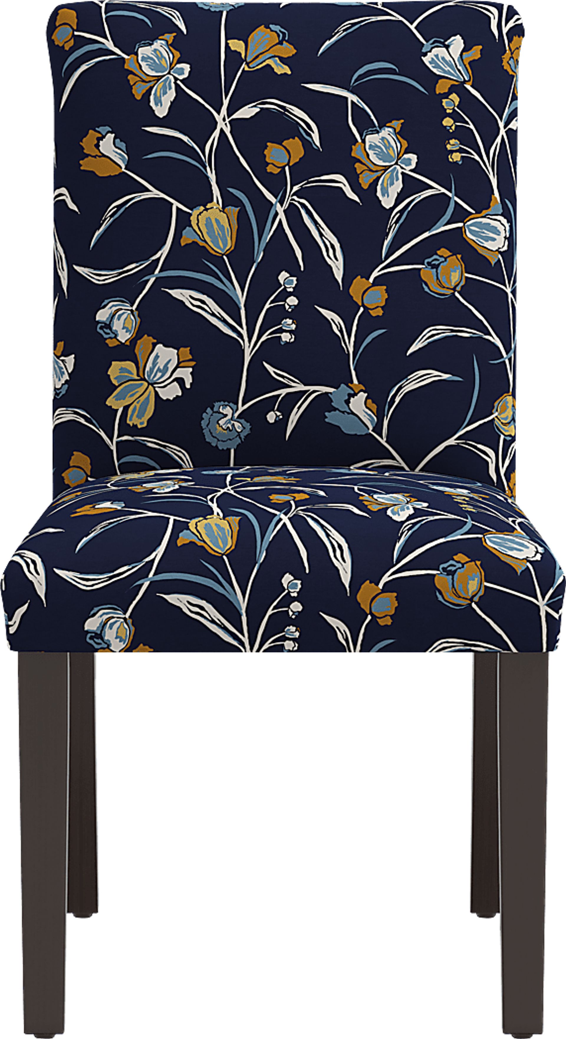 Dalzell Navy Side Chair - Image 2