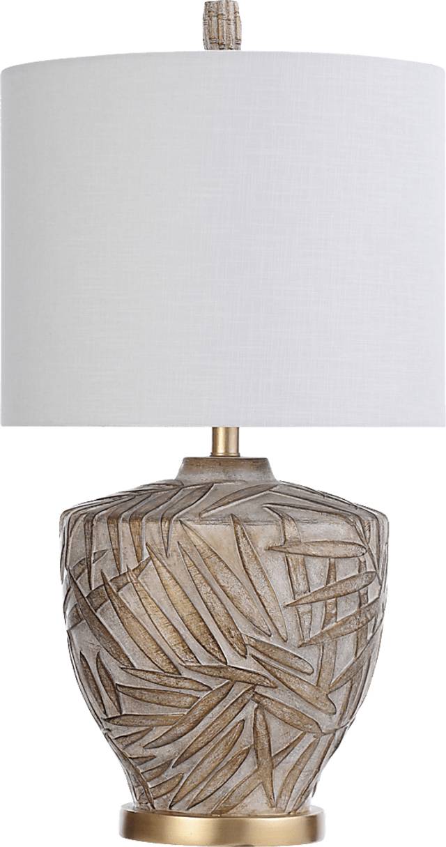 Dalzelle Post Gold Lamp - Thumbnail - Image 1