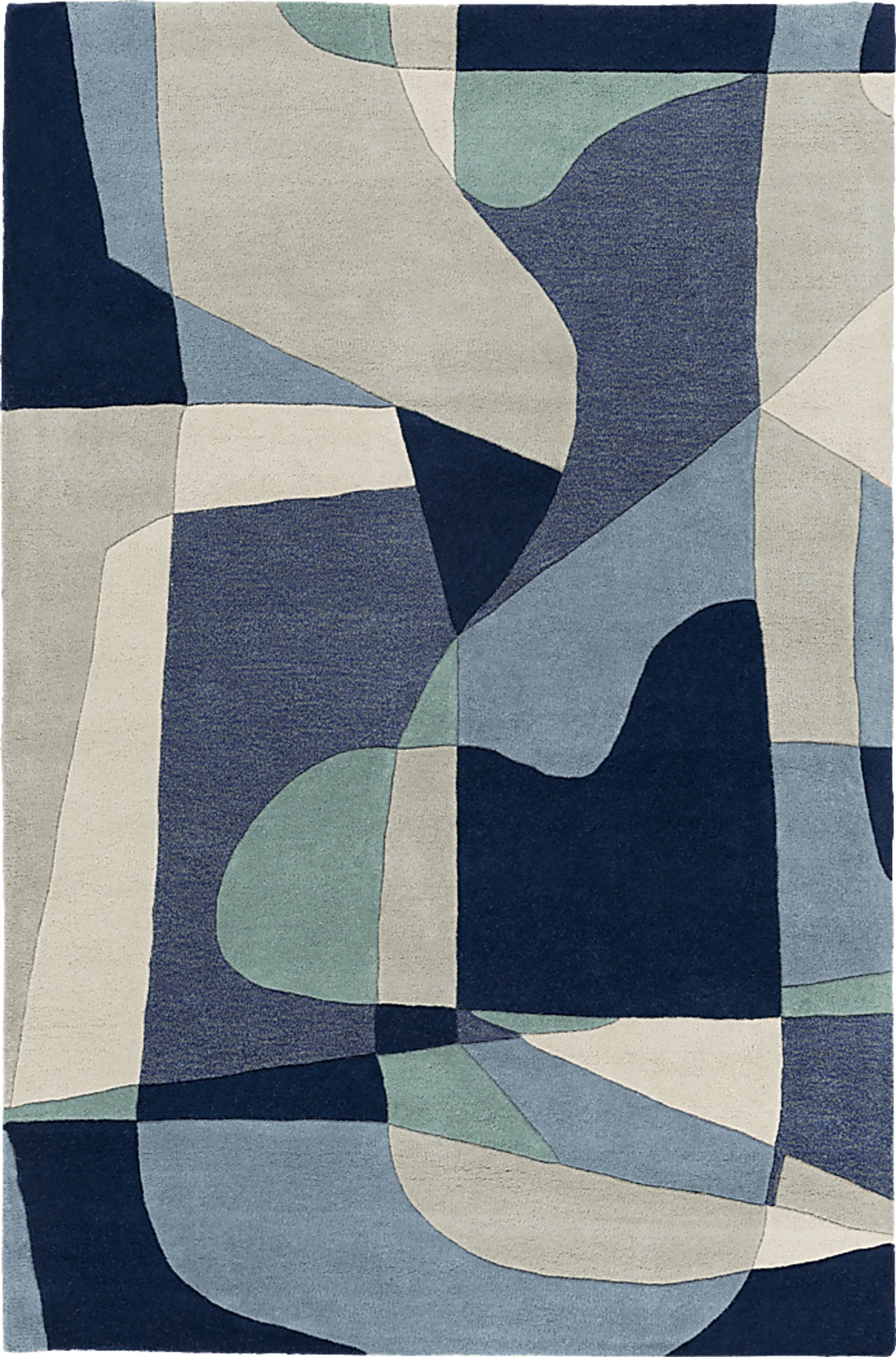 Damali Teal 6' x 9' Rug - Image 1