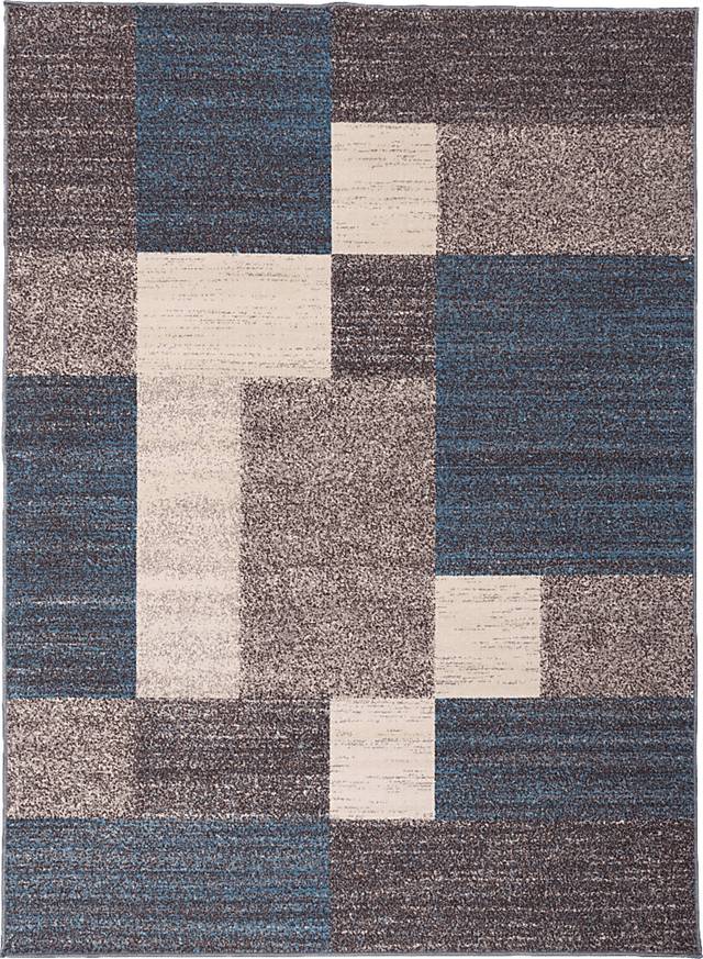 Damalis Blue 5'3 x 7'3 Rug - Thumbnail - Image 1