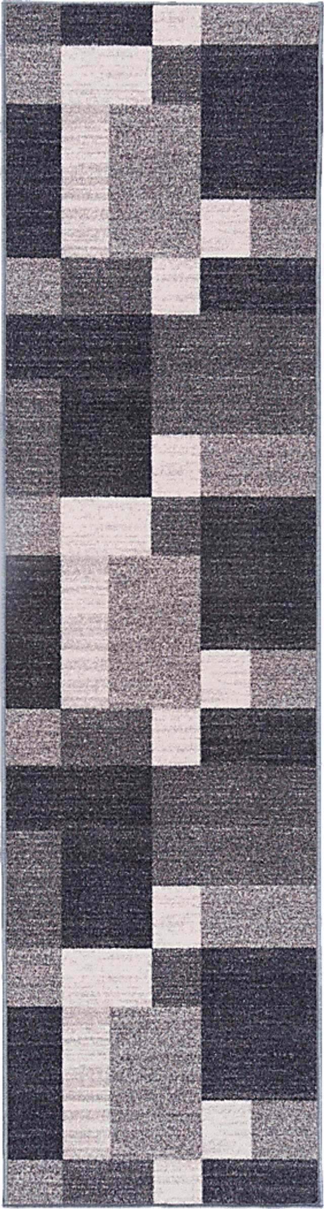 Damalis Gray 2' x 7' Runner Rug - Thumbnail - Image 1