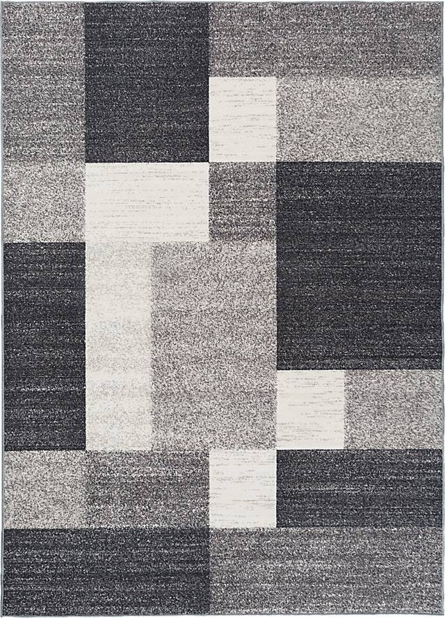 Damalis Gray 5'3 x 7'3 Rug - Thumbnail - Image 1