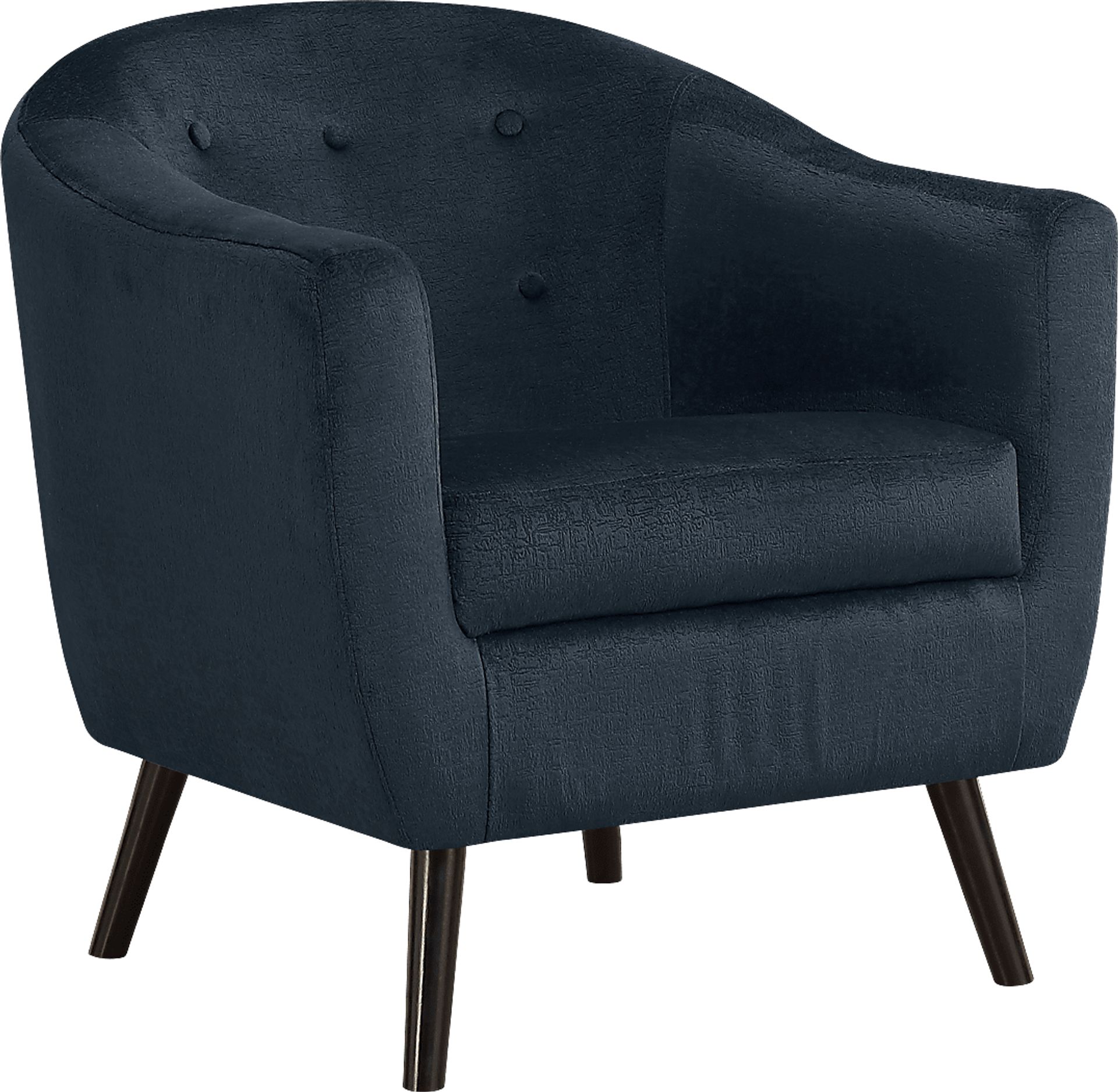 Dameron Blue Accent Chair - Image 1