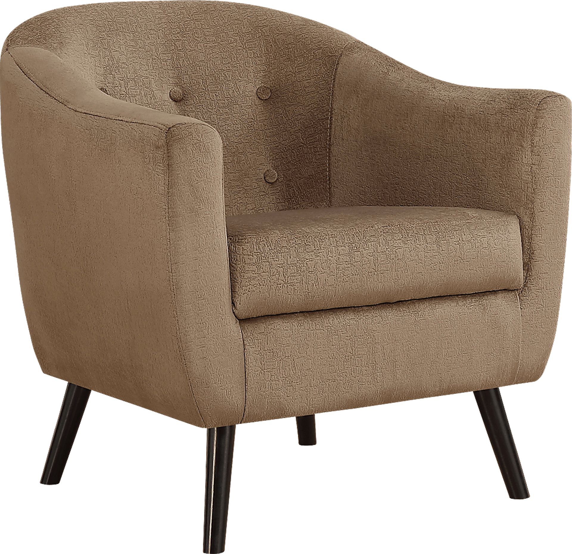 Dameron Brown Accent Chair - Image 1