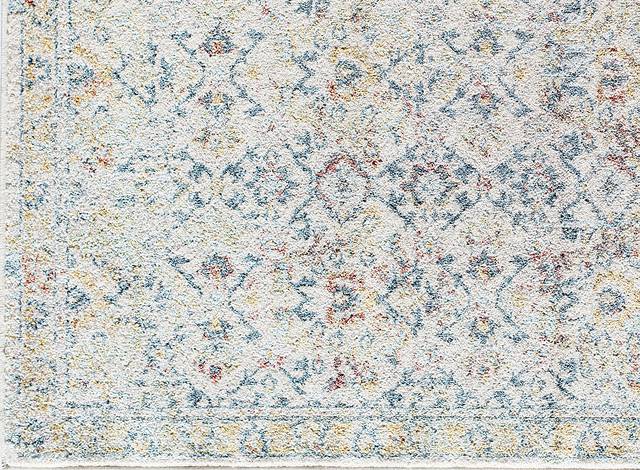 Damini White 8' x 10' Rug - Thumbnail - Image 6
