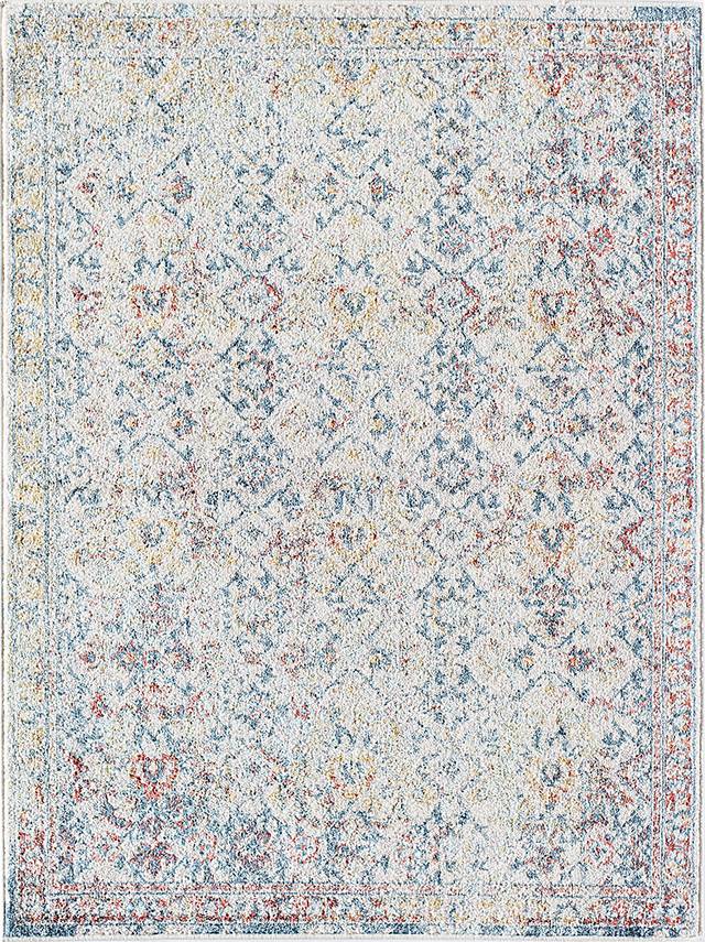 Damini White 8' x 10' Rug - Thumbnail - Image 1