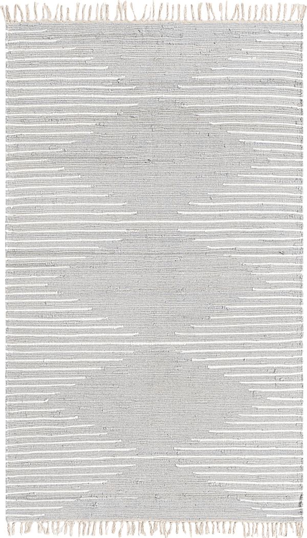 Damone Light Gray 5'1 x 8' Rug