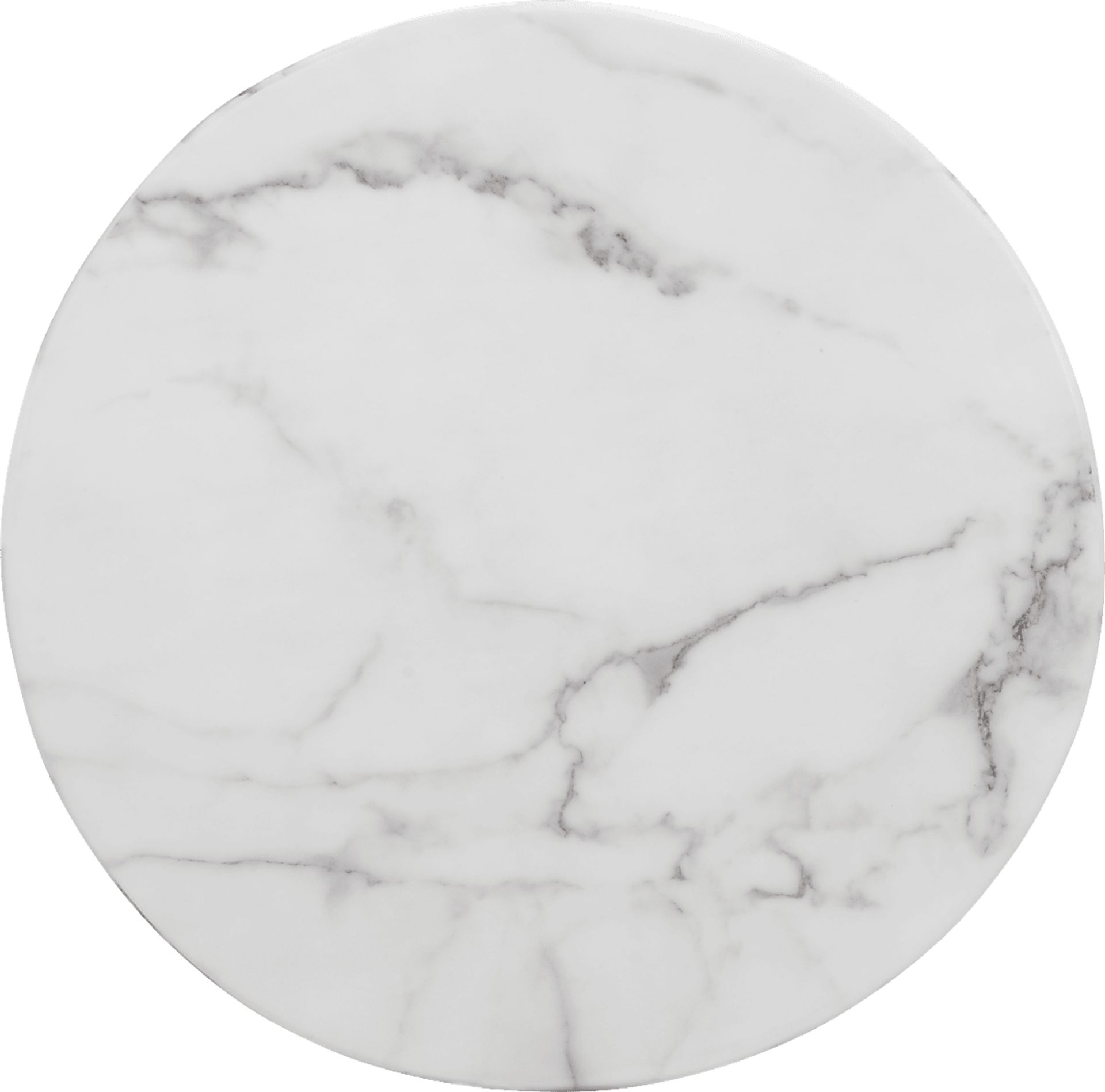 Dampezo White Accent Table - Image 4