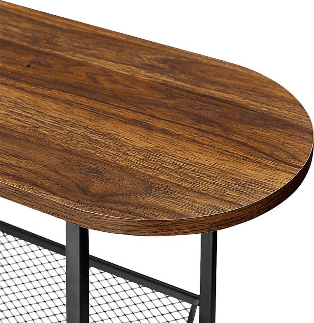 Damrell Walnut End Table - Thumbnail - Image 3