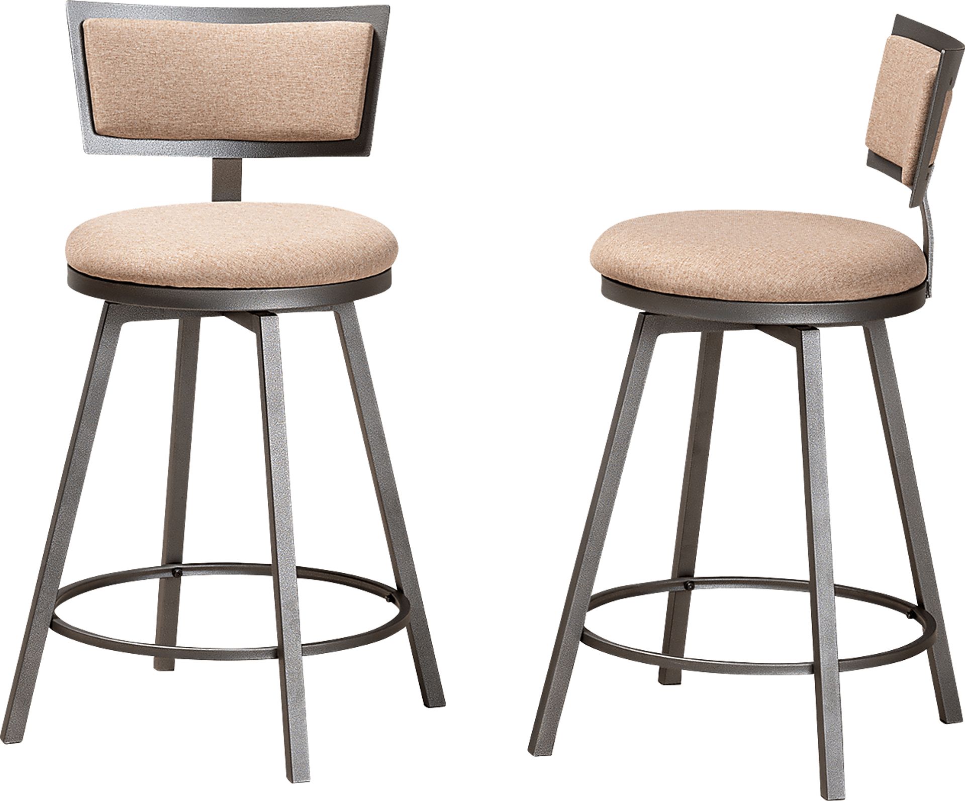 Damson Brown Counter Height Stool, Set of 2 - Image 3