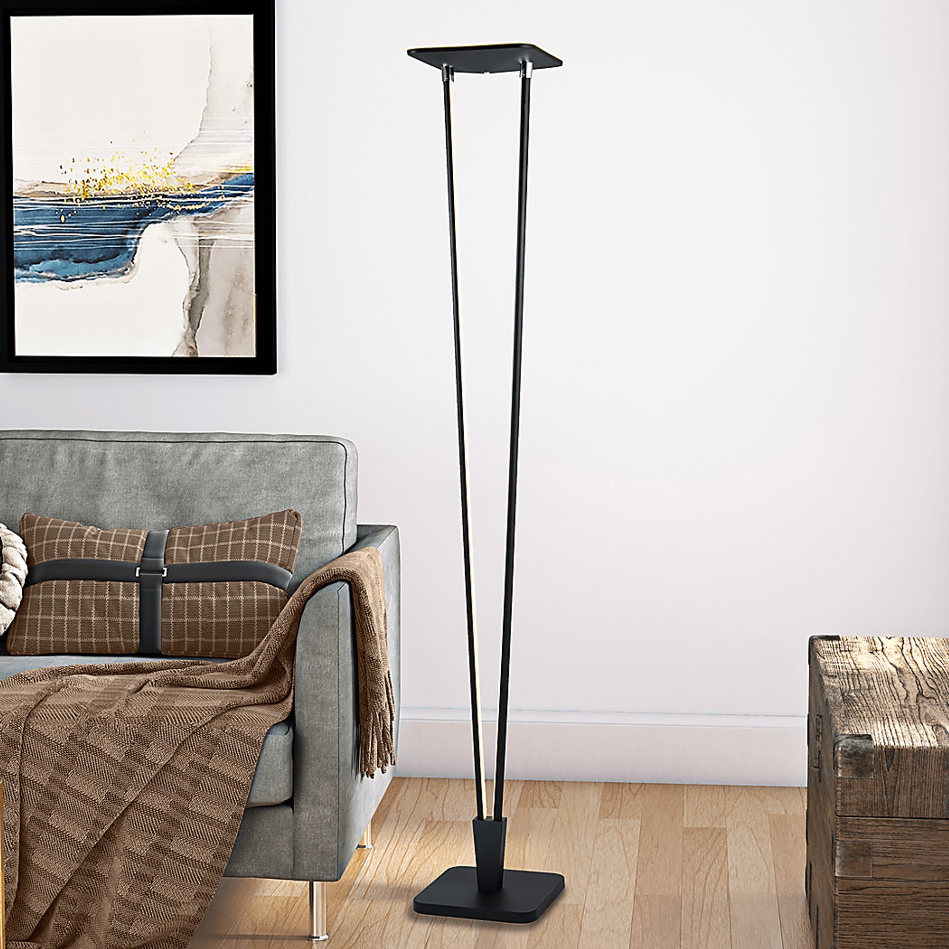 Dana Court Black Floor Lamp - Image 4
