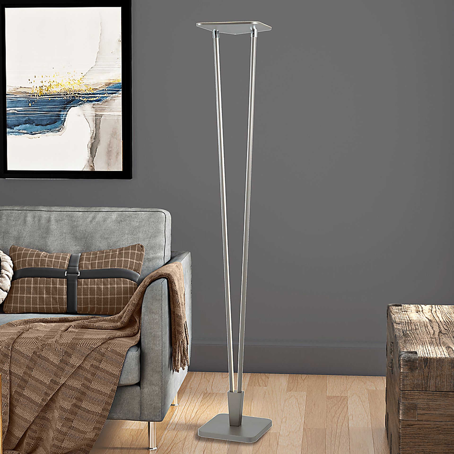 Dana Court Silver Floor Lamp - Image 4