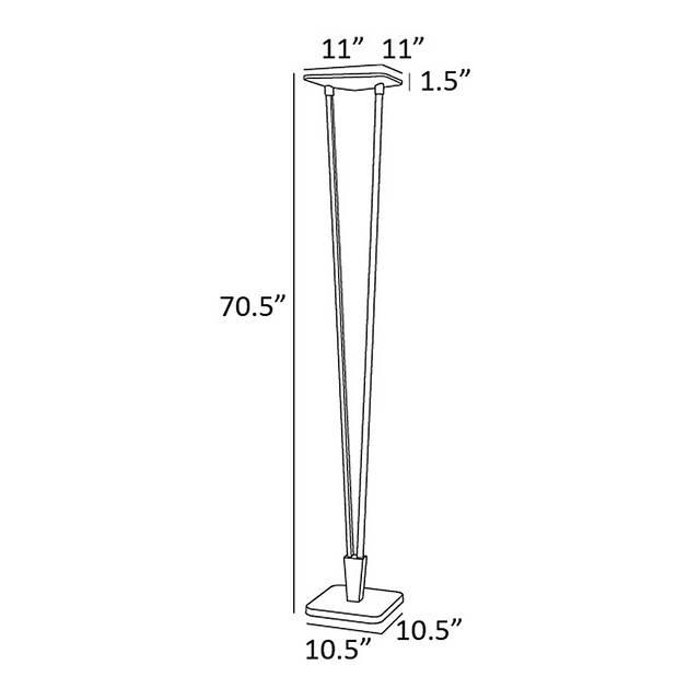 Dana Court Silver Floor Lamp - Thumbnail - Image 5
