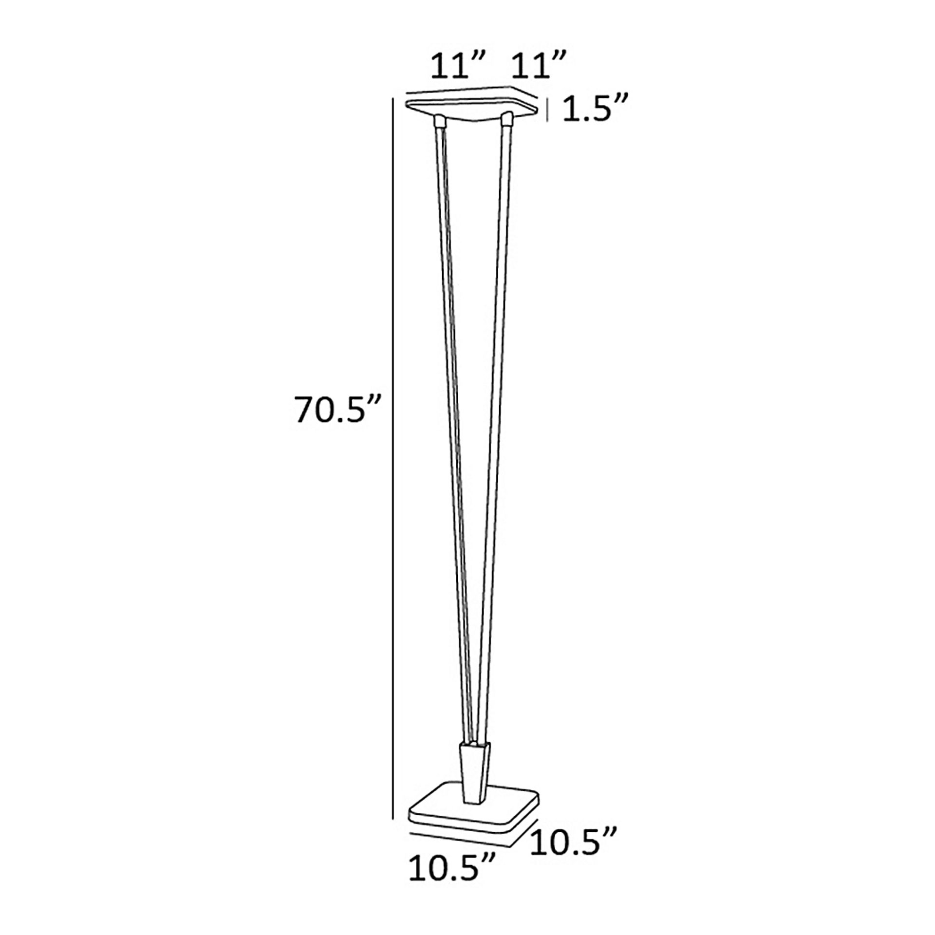 Dana Court Silver Floor Lamp - Image 5
