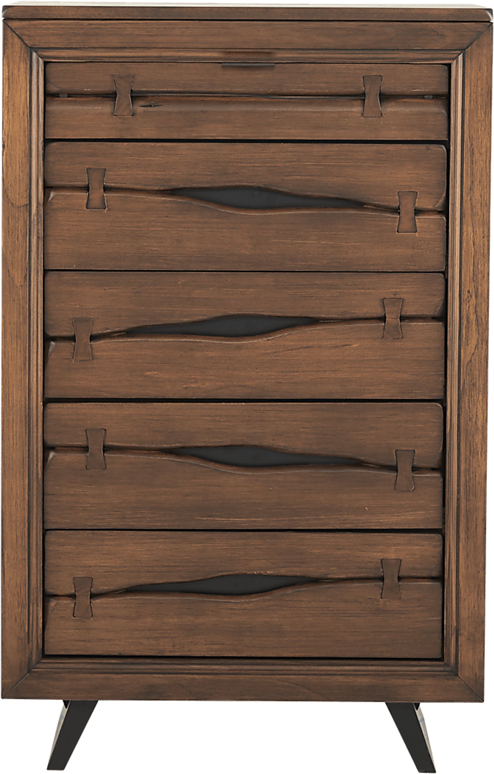 Dana Point Brown 5 Pc Queen Panel Bedroom - Image 5