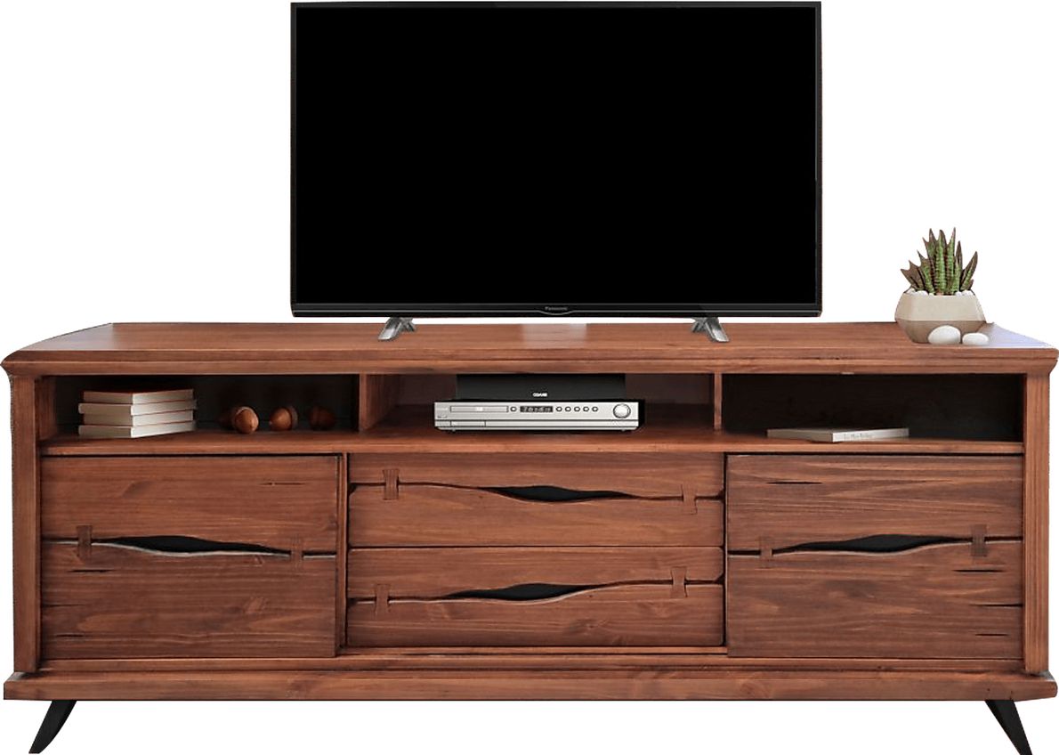 Dana Point II Brown 80 in. Console