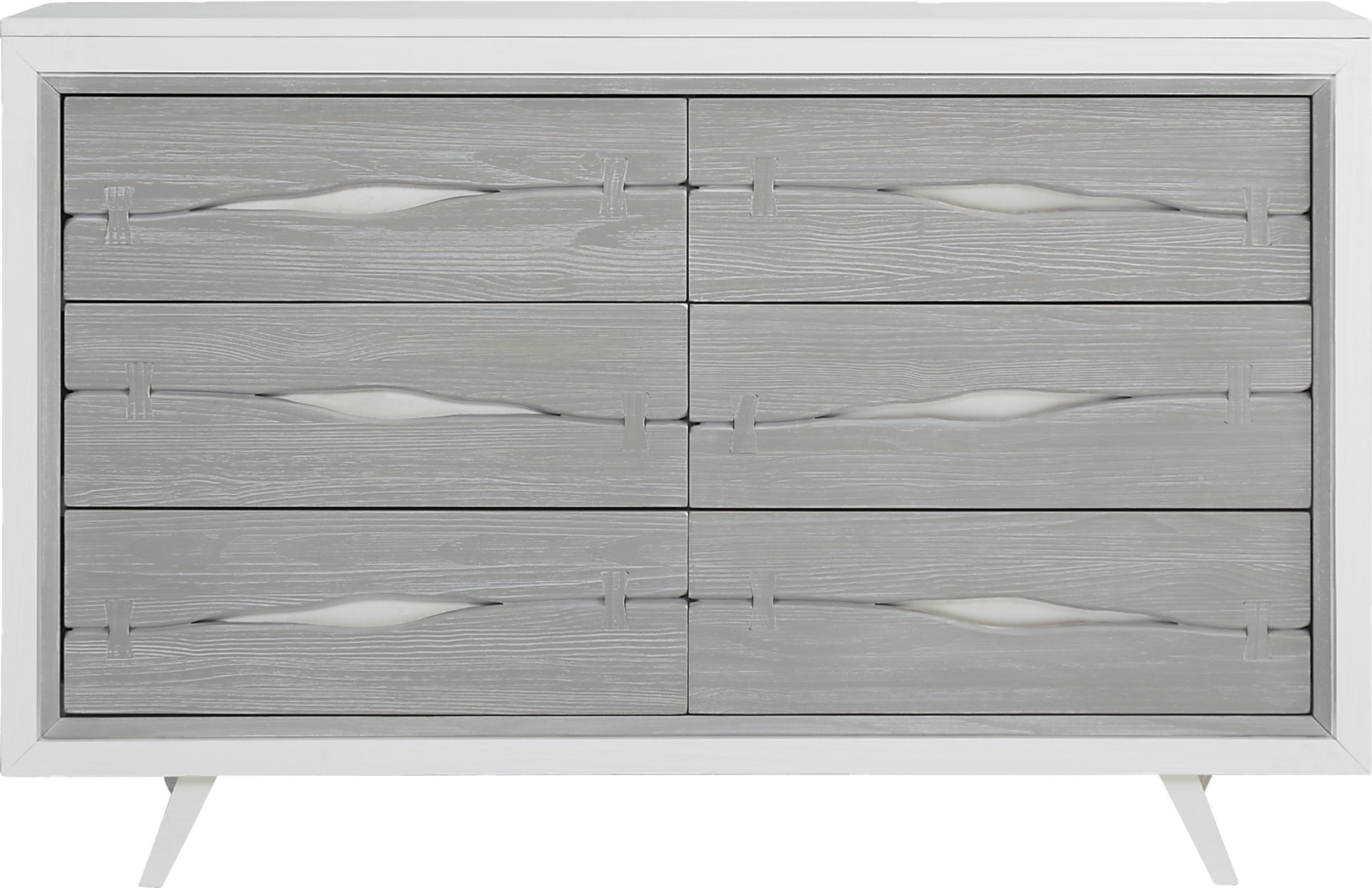 Dana Point White 5 Pc Queen Panel Bedroom - Image 5