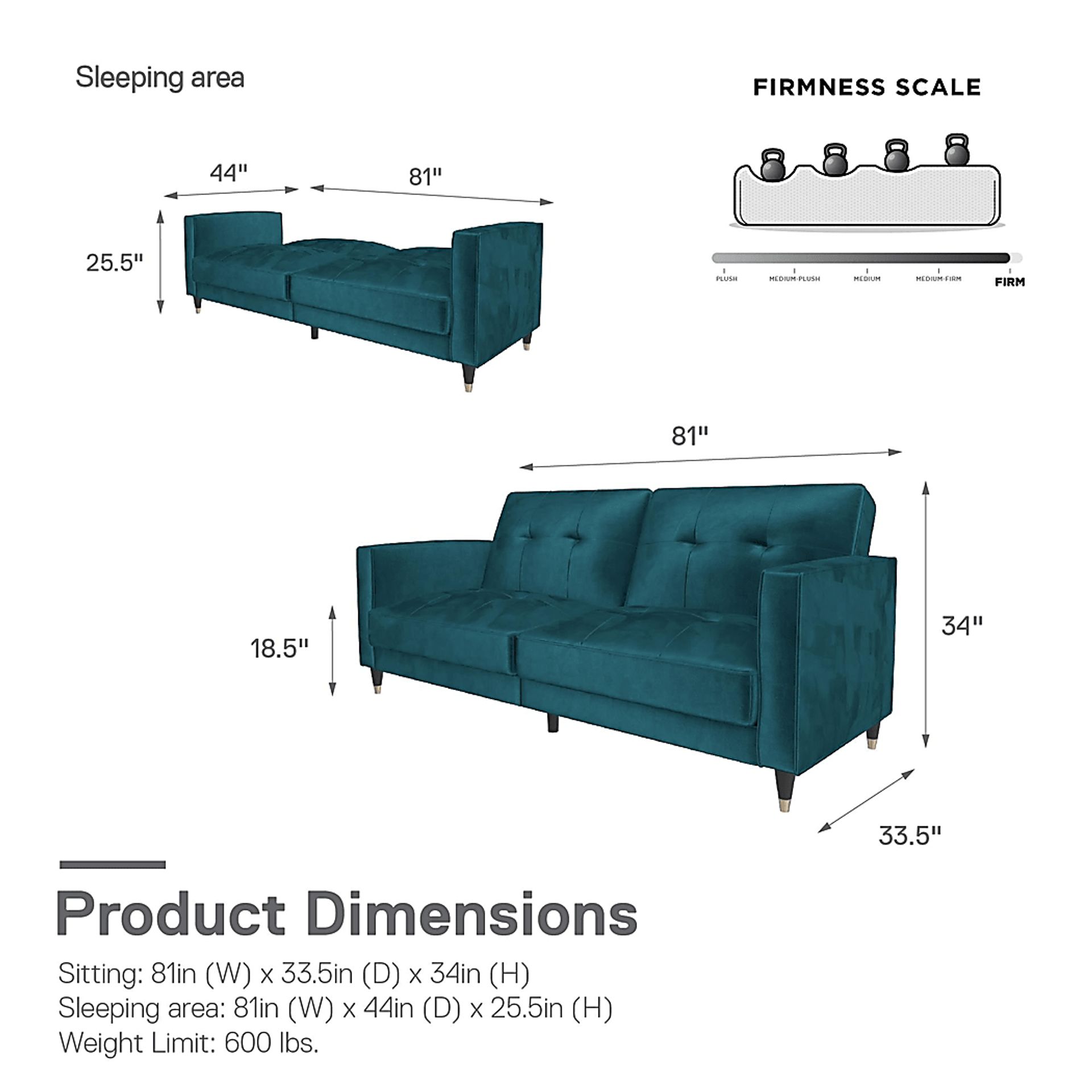 Danalu Green Futon - Image 21